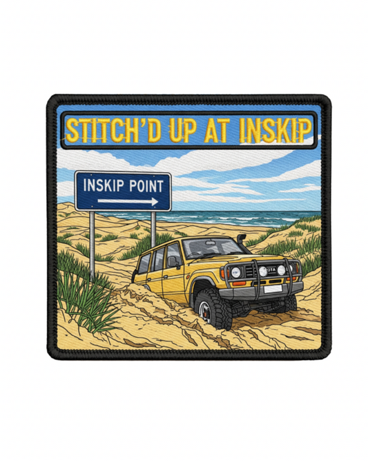 Stitch’d Up at Inskip Point Patch