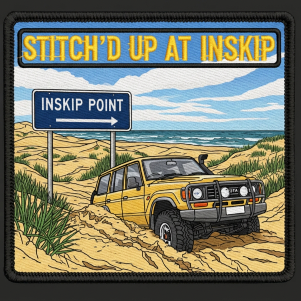 Stitch’d Up at Inskip Point